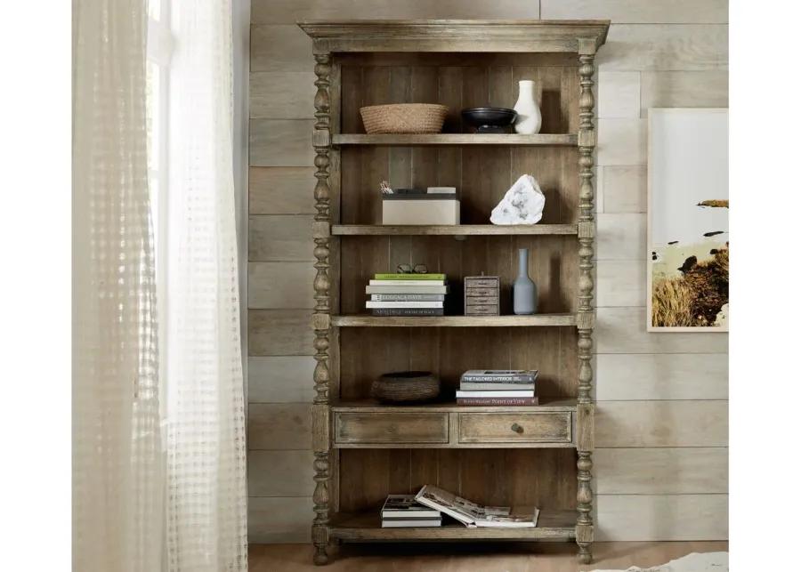 La Grange Lyons Bookcase in Brown by Hooker Furniture