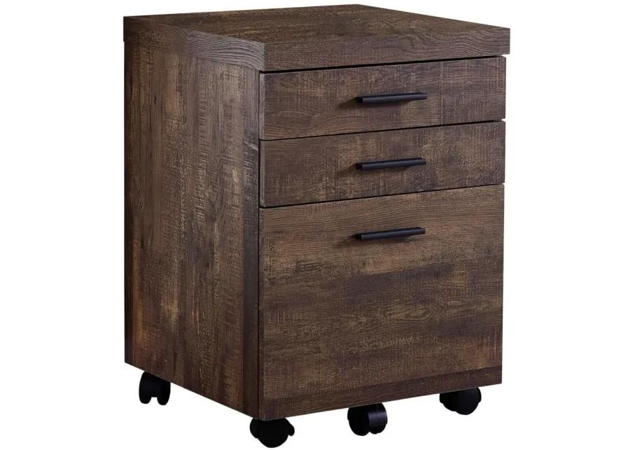 Ogden File Cabinet in Brown by Monarch Specialties