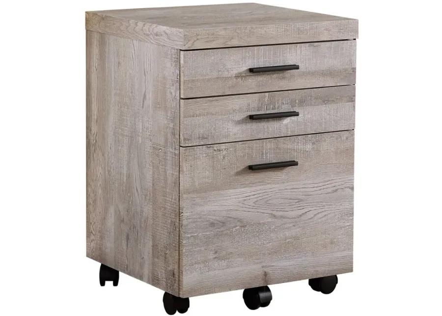 Ogden File Cabinet in Taupe by Monarch Specialties