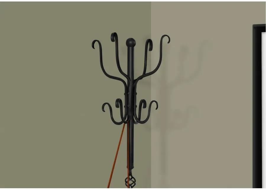 Monarch Specialties Coat Rack in Black by Monarch Specialties