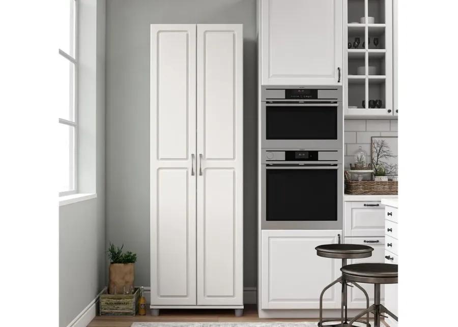 Kendall Storage Cabinet in White by DOREL HOME FURNISHINGS