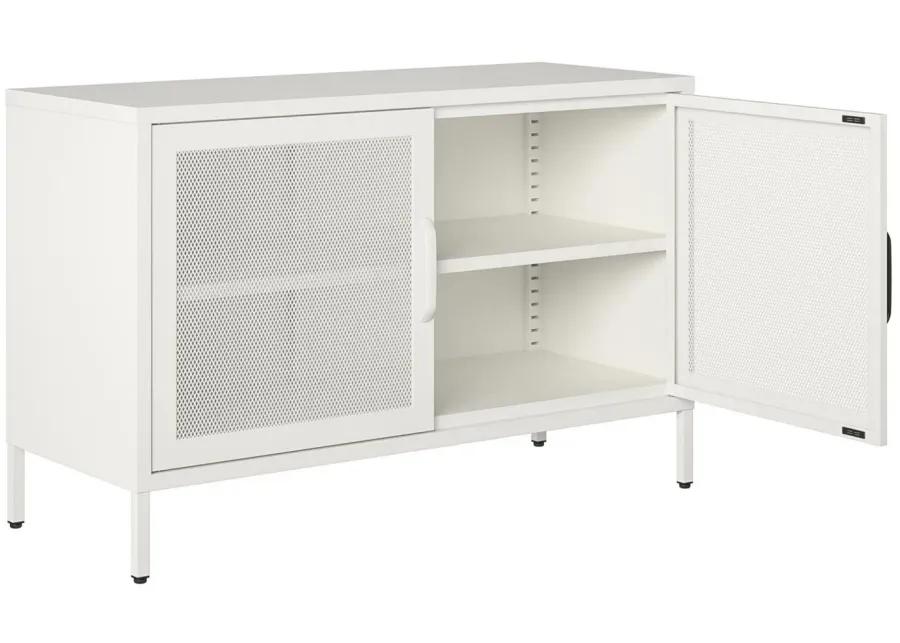 Sunset District Storage Cabinet in White by DOREL HOME FURNISHINGS