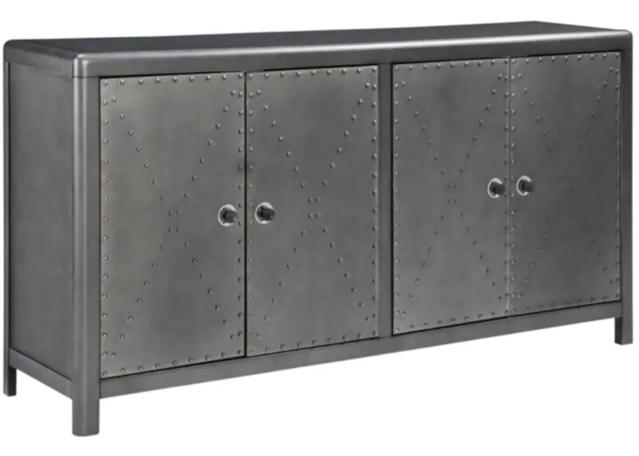 Rock Ridge Accent Cabinet in Gray by Ashley Furniture