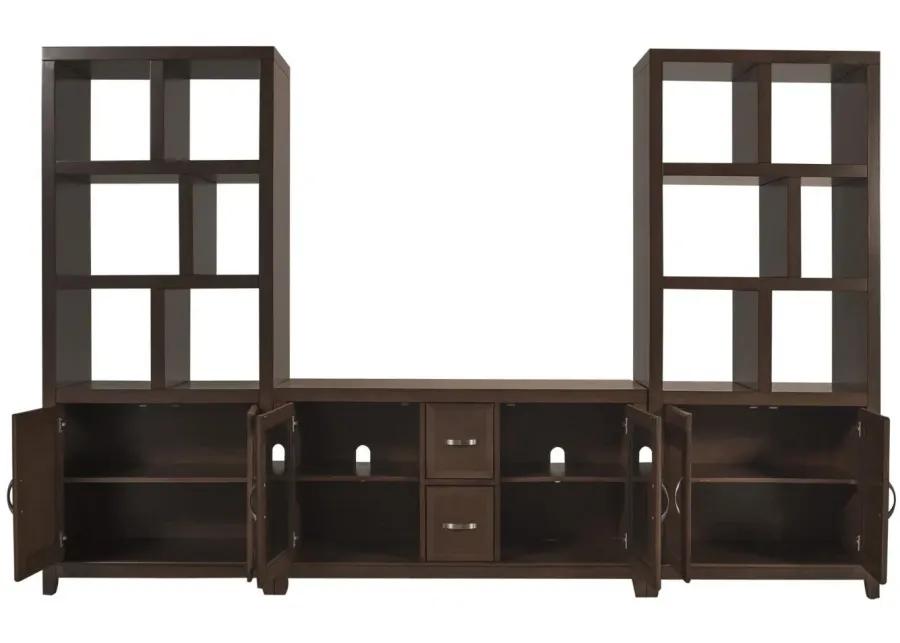 Granthom 3-pc. Wall Unit w/ 48" TV Console in Parkview by Bellanest