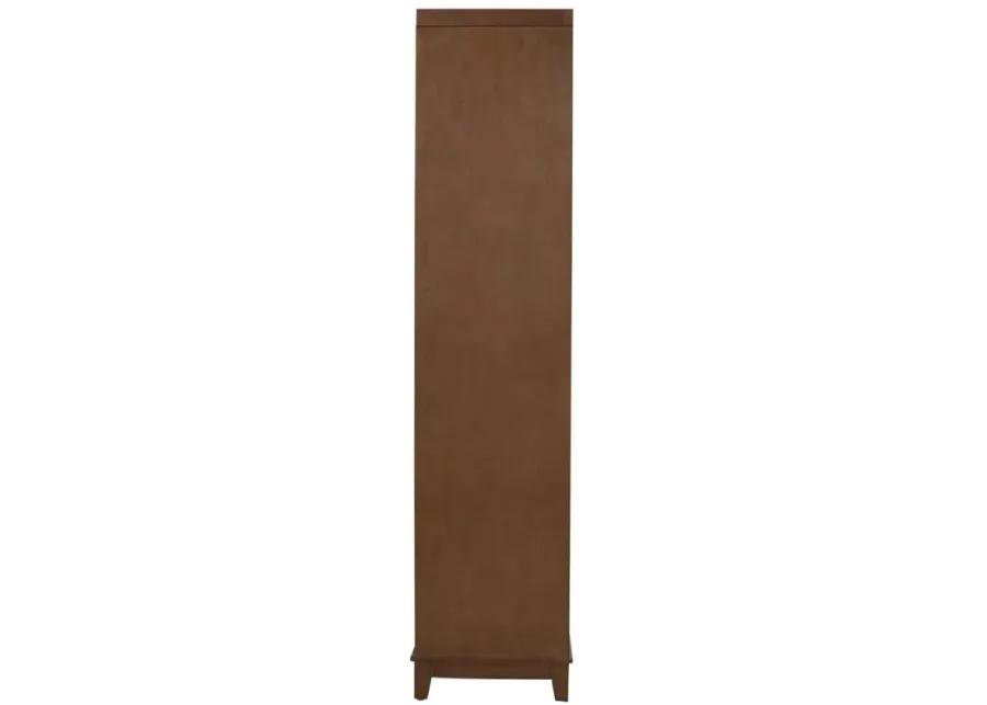 Granthom 3-pc. Wall Unit w/ 60" TV Console in Brown Cherry by Bellanest