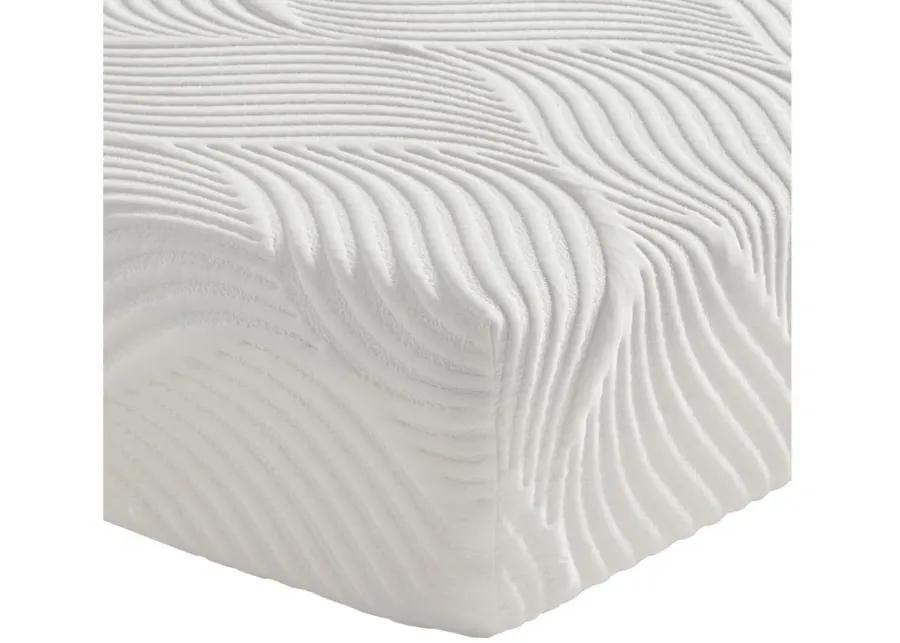 Nocturne 10" Gel Mattress in White by Bellanest