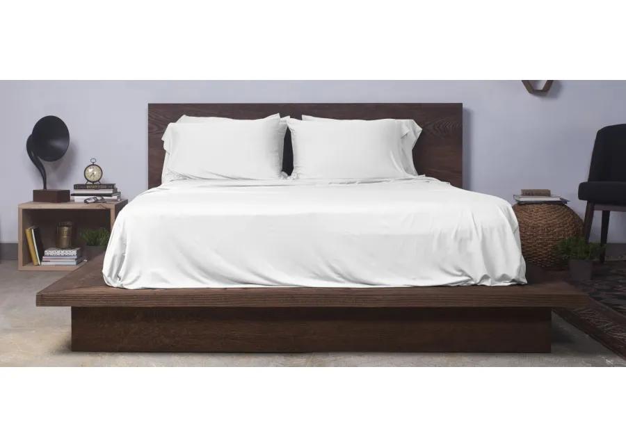 Elevated Performance by Sheex Split Sheet Set in Bright White by Sheex Inc