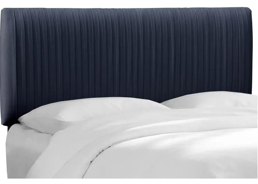 Shakira Headboard in Velvet Ink by Skyline