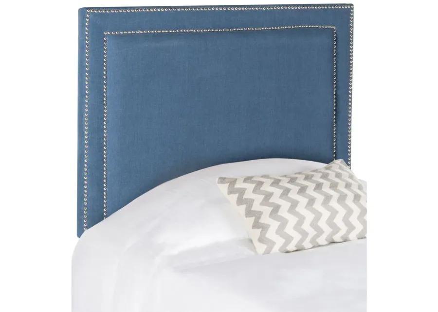 Cory Upholstered Headboard in Navy by Safavieh