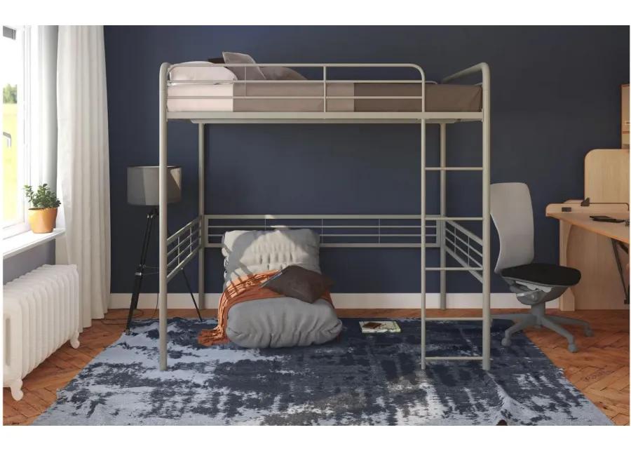 Tommy Full Metal Bed in Silver by DOREL HOME FURNISHINGS