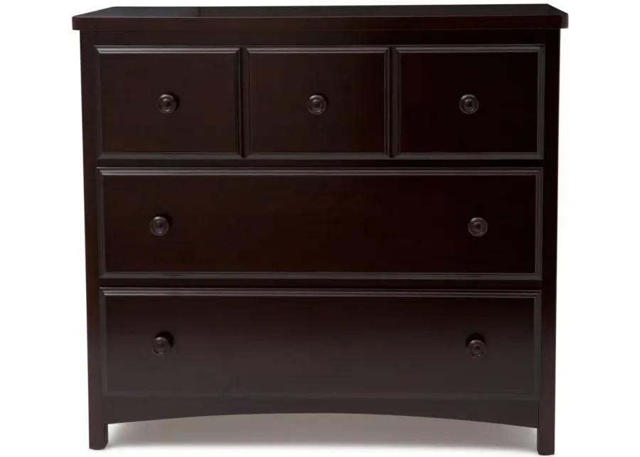 Hope 3 Drawer Dresser by Delta Children in Dark Chocolate by Delta Children