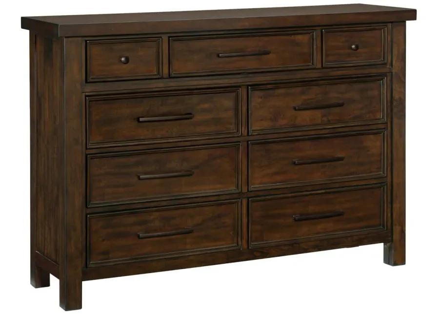 Rosemont Dresser in Brown by Homelegance