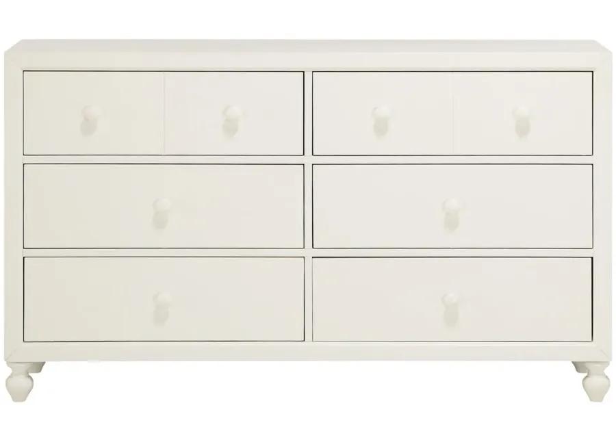 Ruote Bedroom Dresser in White by Homelegance