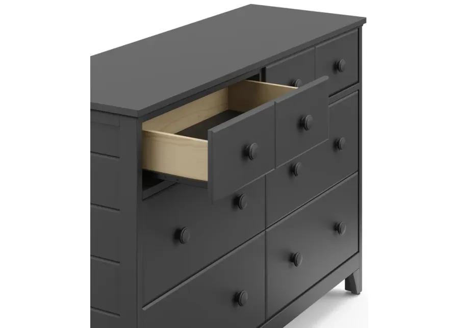 Moss 6-Drawer Dresser in Gray by Bellanest