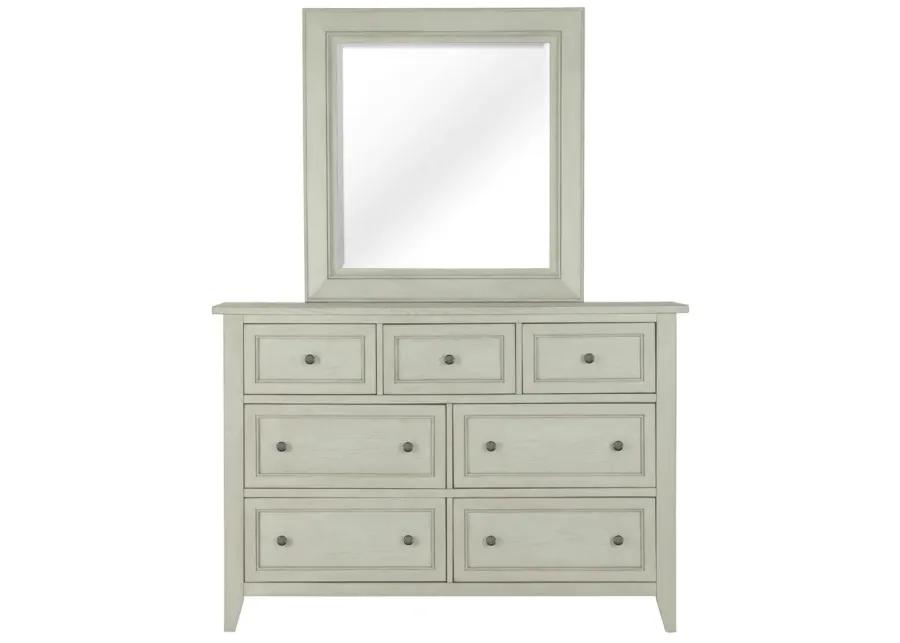 Raelynn Bedroom Dresser in Weathered White by Magnussen Home
