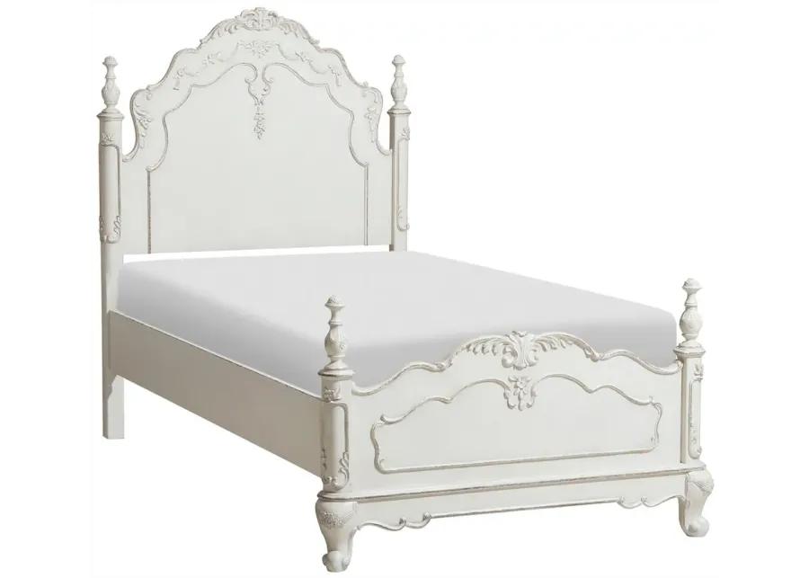 Averny Bed in Antique White by Homelegance