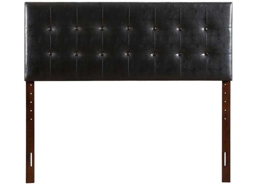 Super Nova Headboard in BLACK by Glory Furniture