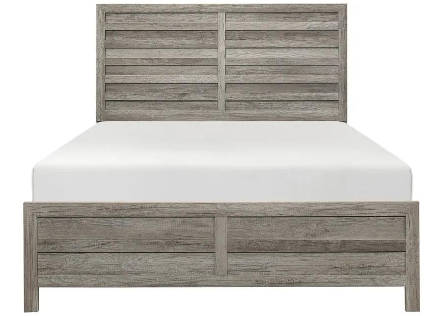 Terrace Panel Bed in Gray by Homelegance