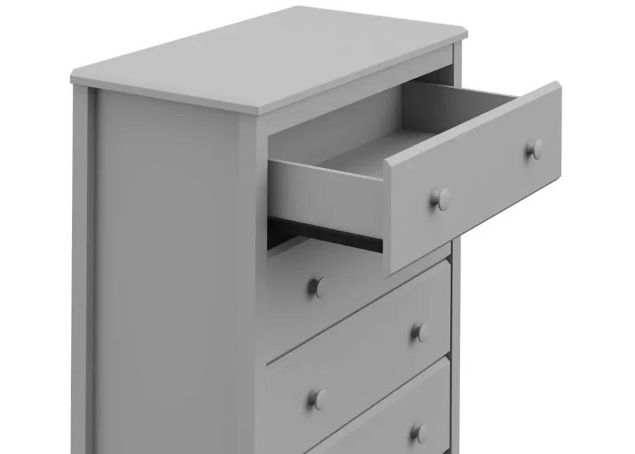 Alpine 4 Drawer Chest in Pebble Gray by Bellanest