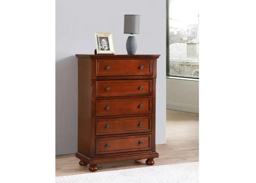 Meade Chest in Cherry by Glory Furniture