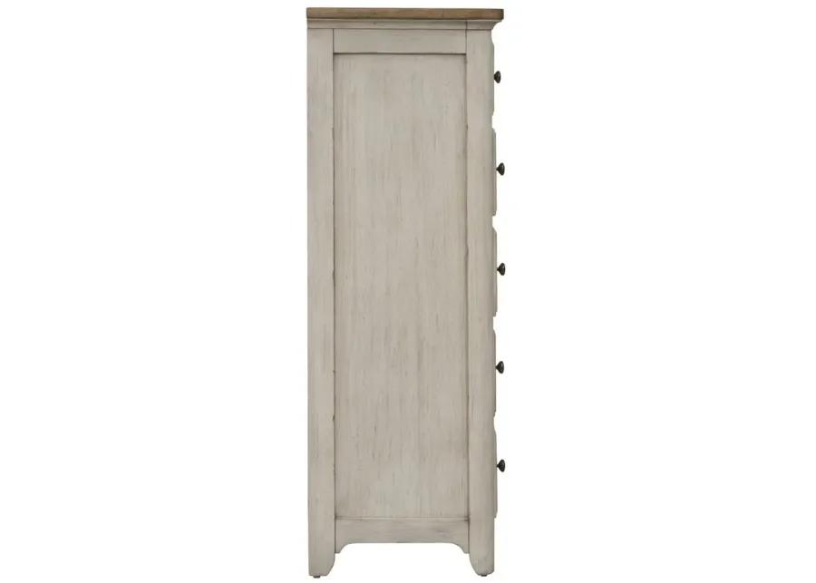Farmhouse Reimagined Bedroom Chest in White by Liberty Furniture