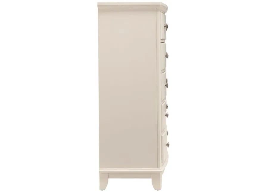 Kylie Youth Bedroom Chest in Cream by Bellanest