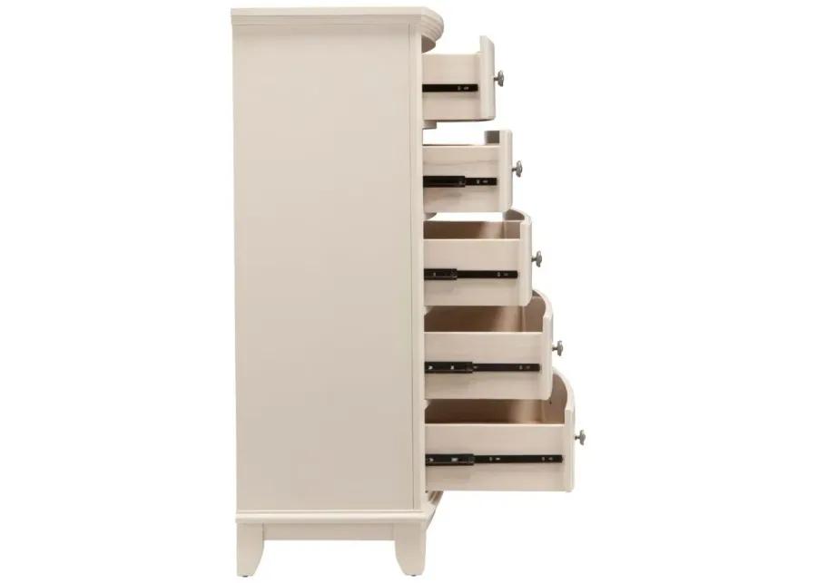 Kylie Youth Bedroom Chest in Cream by Bellanest