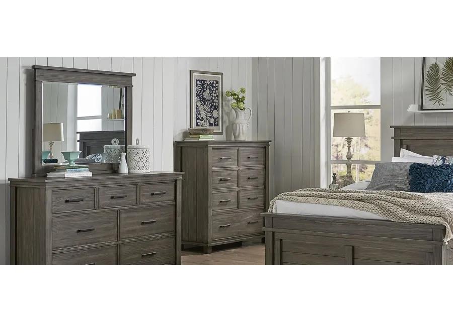 Hempstead Bedroom Chest in Gray by A-America