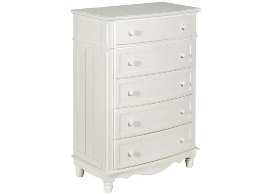 Willow Point Small Bedroom Chest in White by Homelegance