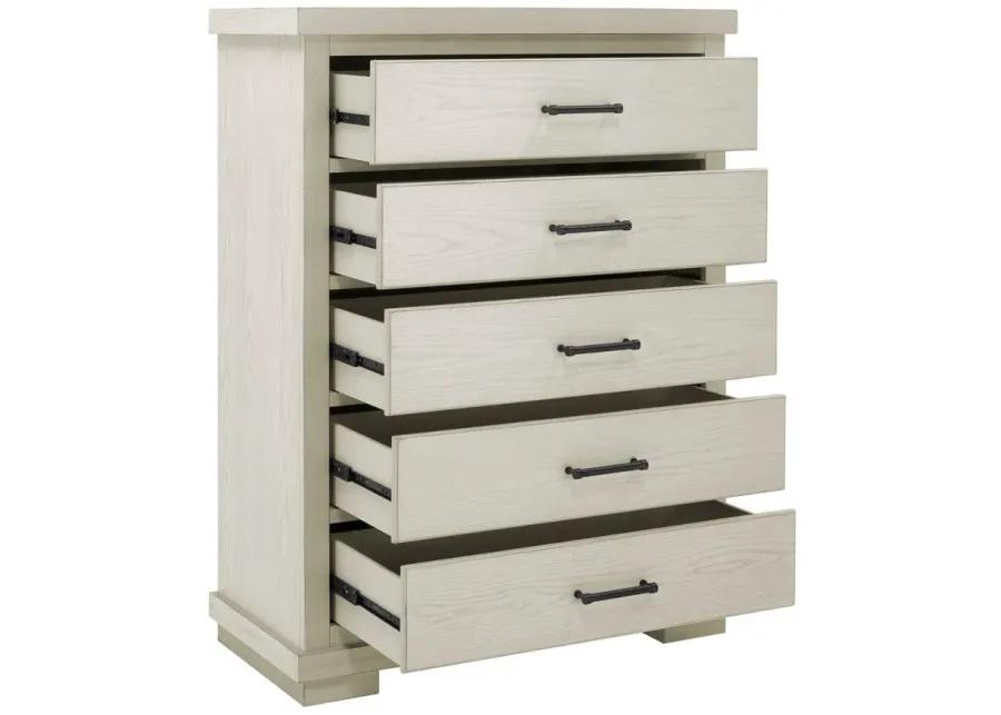 Bexley Drawer Chest in White by Davis Intl.