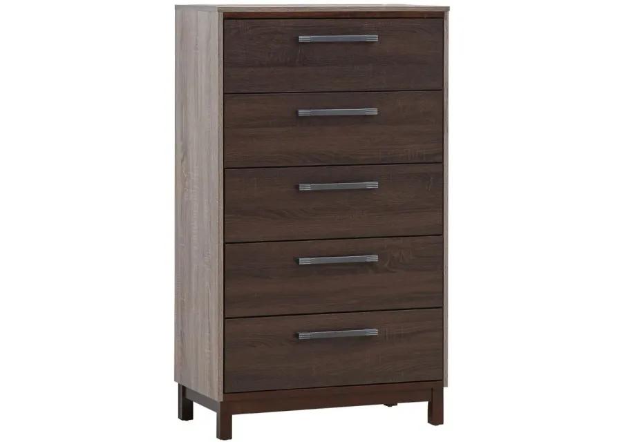 Magnolia Bedroom Chest in Gray/Brown by Glory Furniture