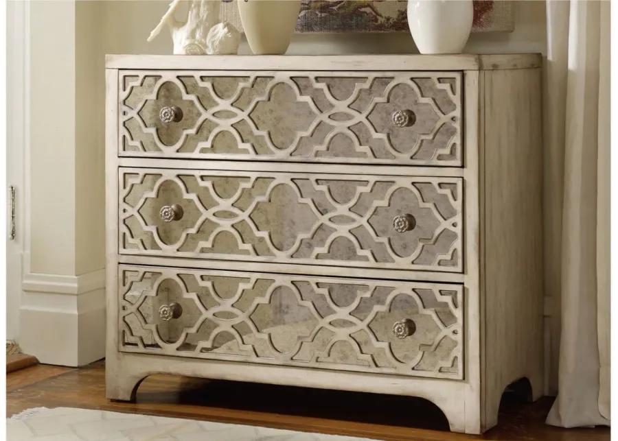 Sanctuary Fretwork Bedroom Chest in Pearl Essence by Hooker Furniture