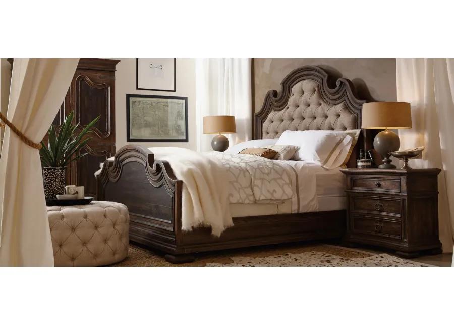 Hill Country 4-pc. Upholstered Bedroom Set in Brown by Hooker Furniture