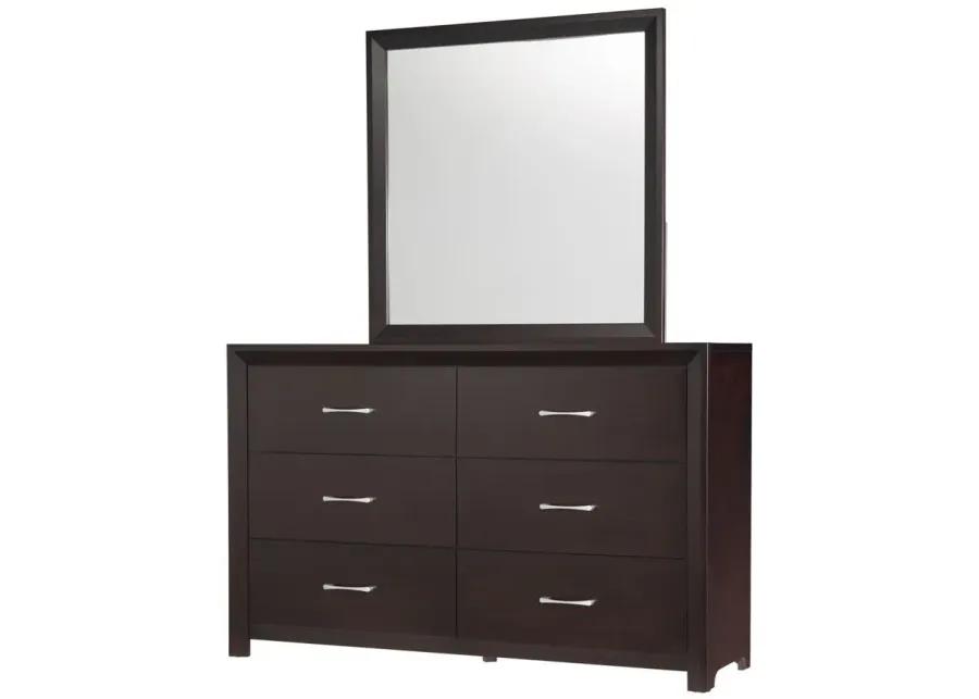 Pell 4-pc Bedroom Set in Cherry by Homelegance