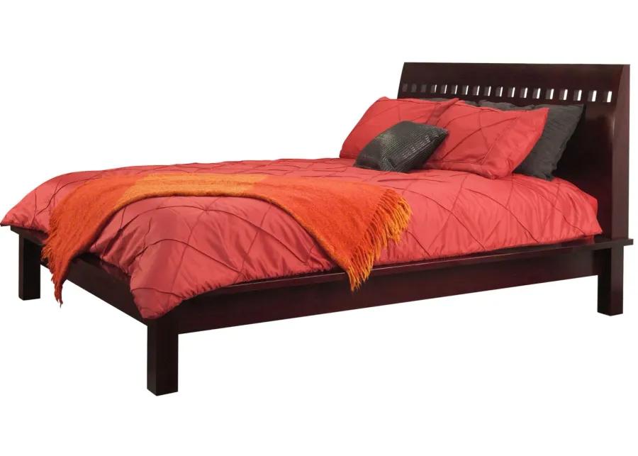 Veneto Platform Bed in Espresso by Bellanest