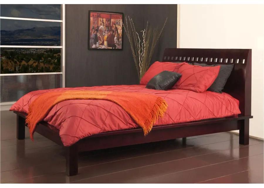 Veneto Platform Bed in Espresso by Bellanest