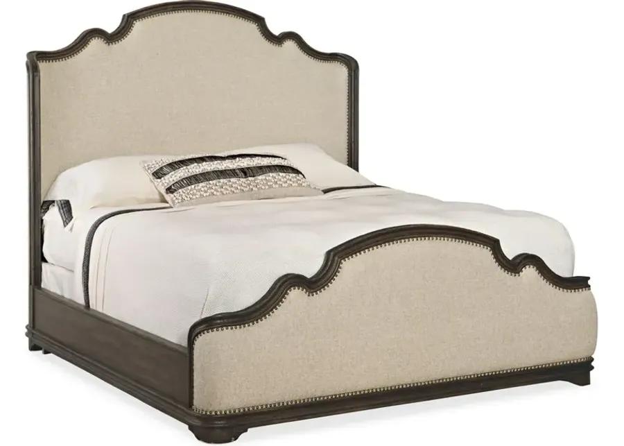 La Grange Upholstered Bed in Brown by Hooker Furniture