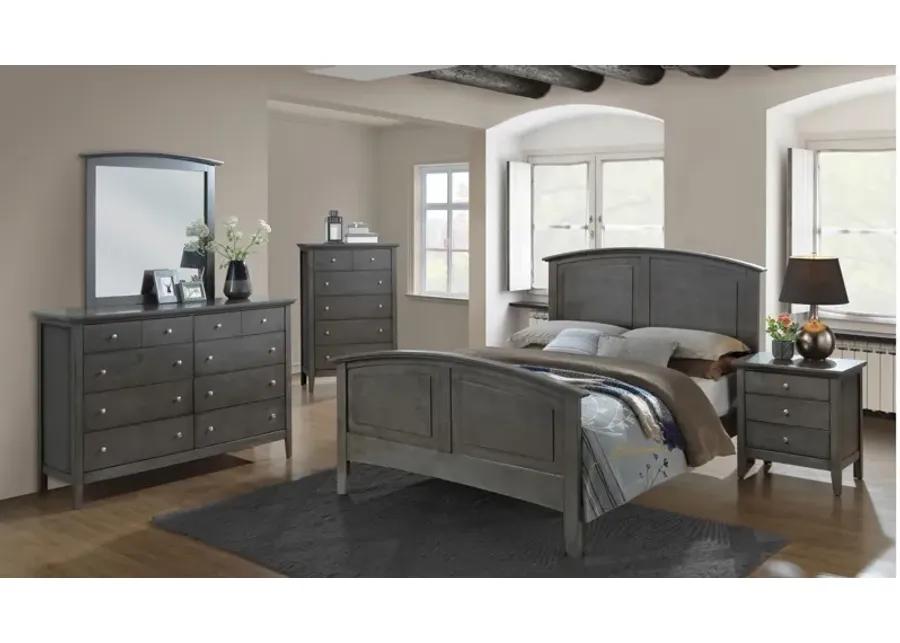 Hammond Panel Bed in Smoked Gray by Glory Furniture