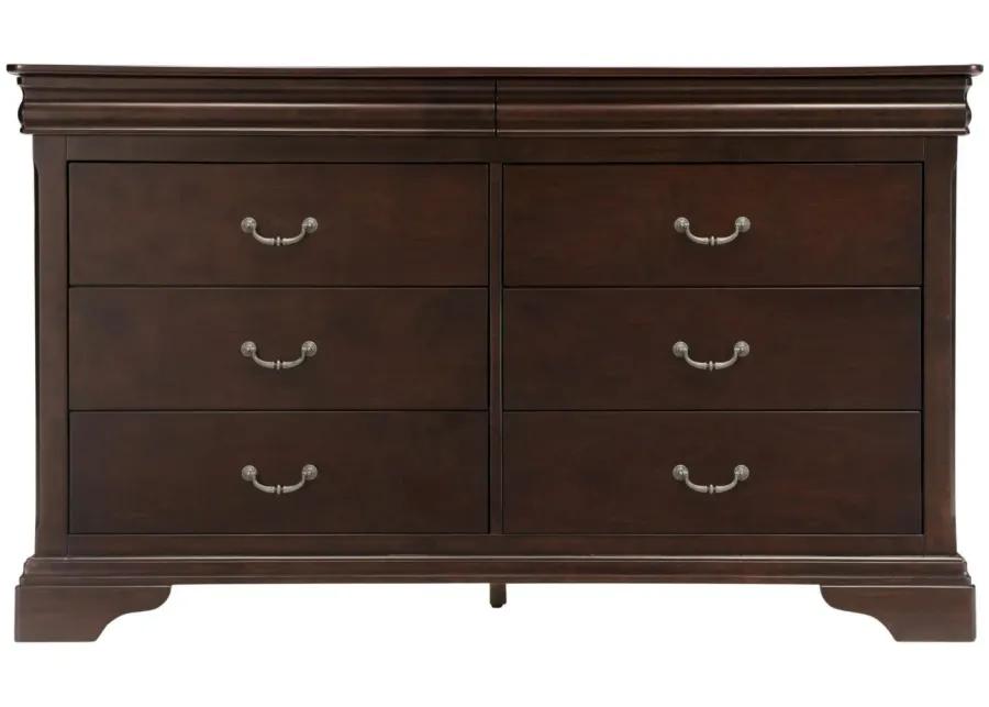 Charleston 4-pc. Bedroom Set in Cherry by Bellanest