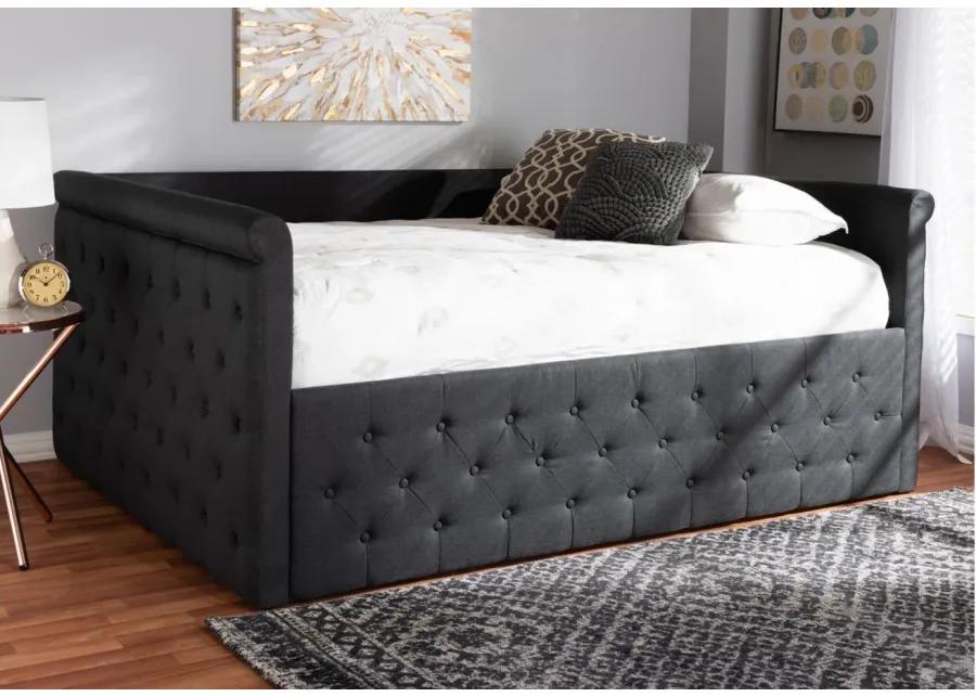 Amaya Daybed in Dark Gray by Wholesale Interiors