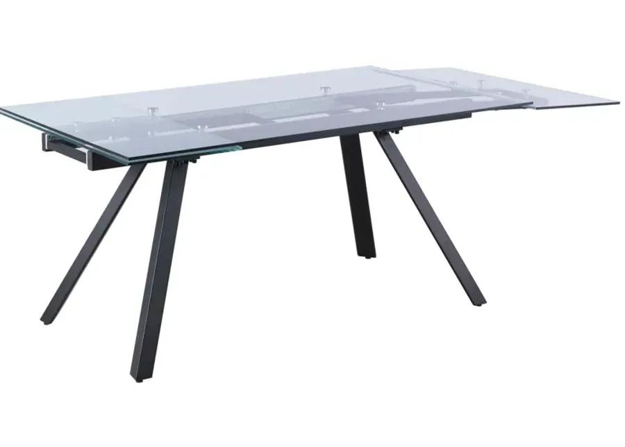 Aida Dining Table in Black by Chintaly Imports