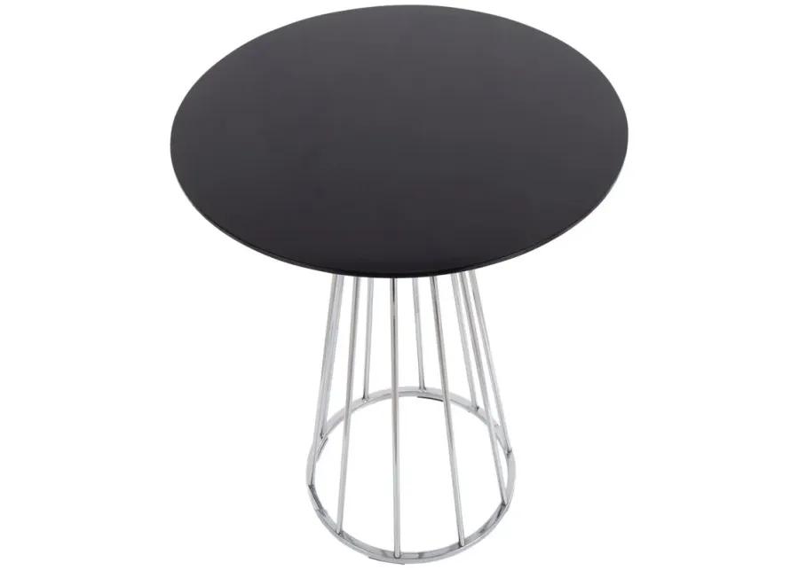 Canary Counter-Height Table in Black by Lumisource