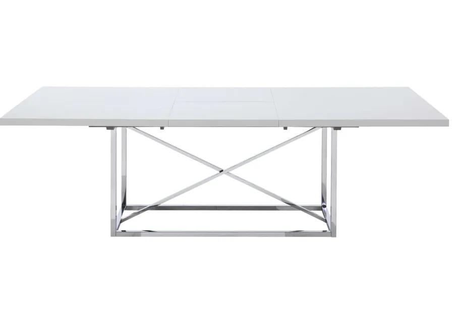 Kandell Dining Table in Gray by Chintaly Imports