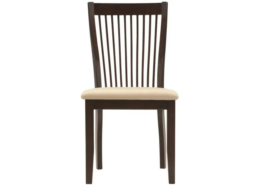 Nevada Microfiber Dining Chair in Cream by Bellanest