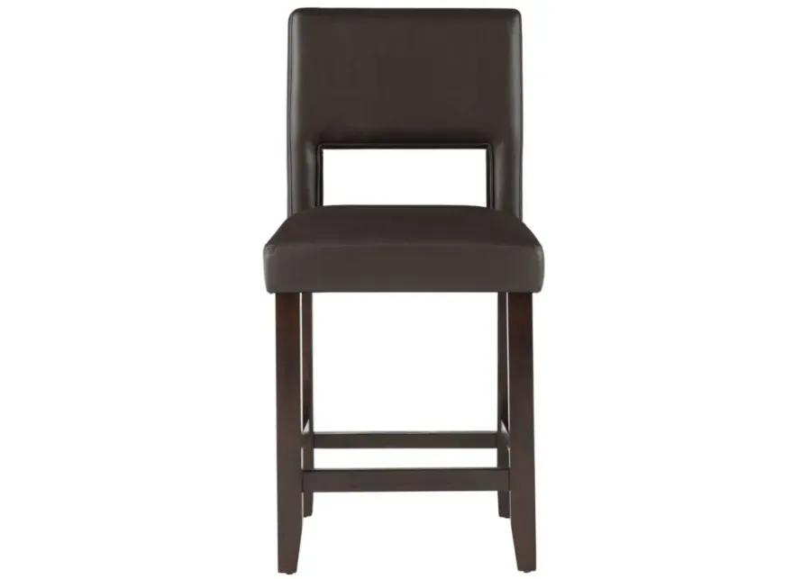 Vega Counter Stool in Espresso by Linon Home Decor