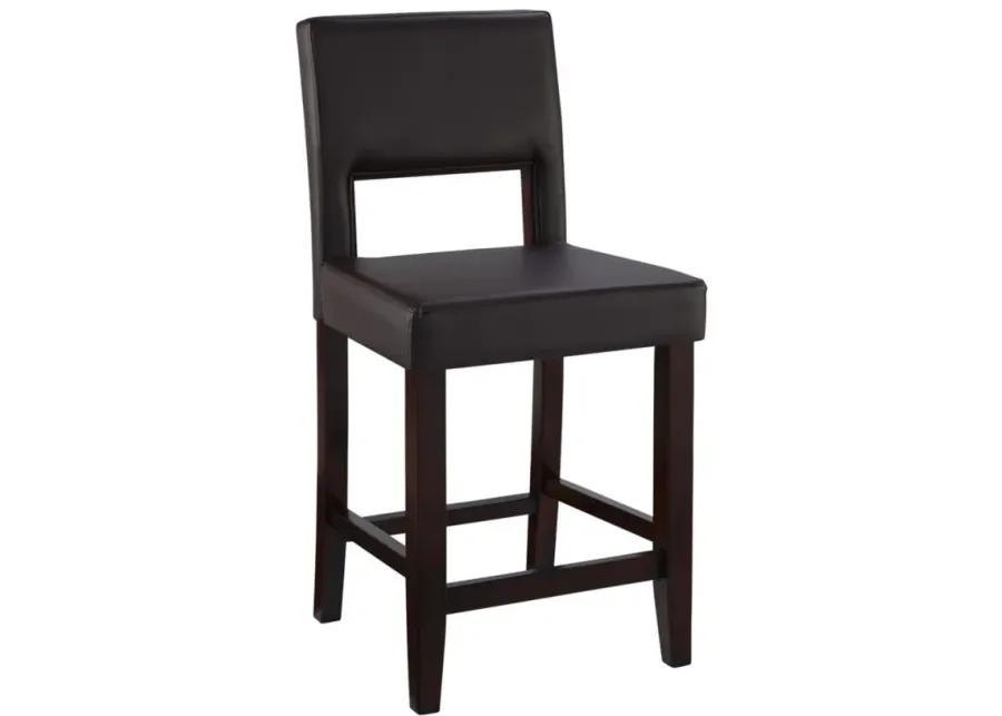 Vega Counter Stool in Espresso by Linon Home Decor