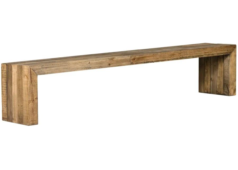 Haiden Dining Bench in Sierra Rustic Natural by Four Hands