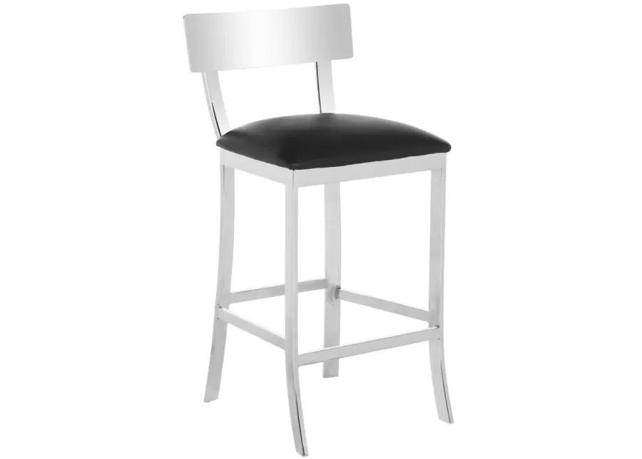 Melinda Counter Stool in Black by Safavieh