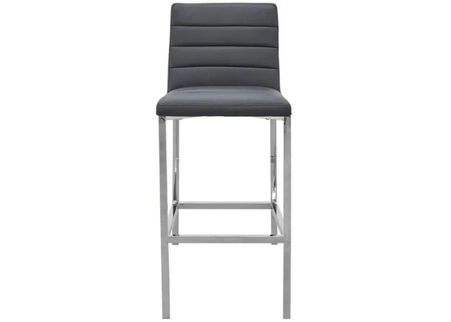 Amalfi Metal Back Bar Stool in Cobalt by Bellanest