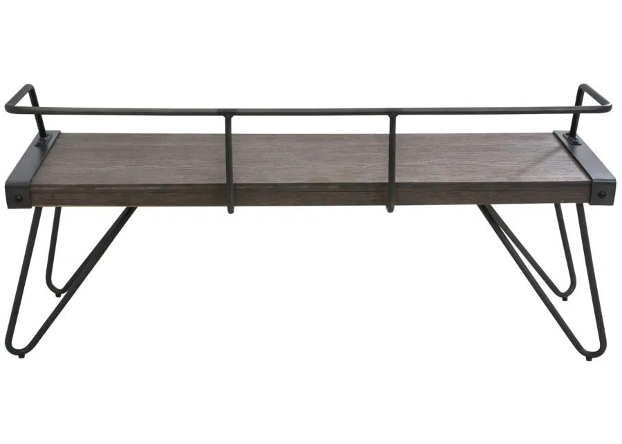 Stefani Bench in Antique by Lumisource